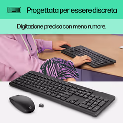 HP Combo tastiera e mouse wireless 230 - Vista aggiuntiva 6