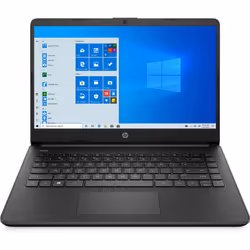 HP 14s-dq0036nl, Intel® Celeron®, 1,1 GHz, 35,6 cm (14"), 1366 x 768 Pixel, 4 GB, 64 GB