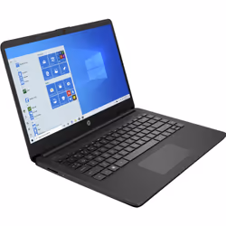 HP 14s-dq0036nl Intel® Celeron® N4020 Computer portatile 35,6 cm (14") HD 4 GB DDR4-SDRAM 64 GB eMMC Wi-Fi 5 (802.11ac) Windows 11 Home in S mode Nero