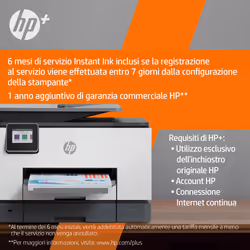 HP OfficeJet Pro Stampante multifunzione 9022e - Vista aggiuntiva 4