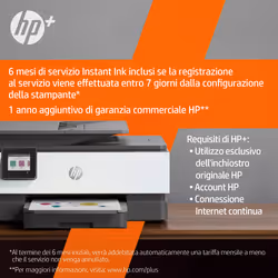 HP OfficeJet Pro Stampante multifunzione 8022e - Vista aggiuntiva 4