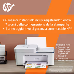 HP DeskJet Stampante multifunzione 4130e - Vista aggiuntiva 5
