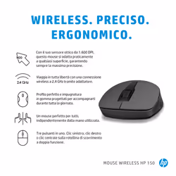 HP Mouse wireless 150 - Vista aggiuntiva 6