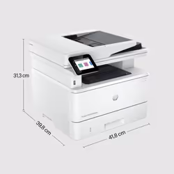 HP LaserJet Pro Stampante multifunzione 4102fdwe, Bianco e nero, Stampante per Piccole e medie imprese, Stampa, copia, scansione, fax, Stampa fronte/retro; Scansione fronte/retro; Scansione verso e-mail; Porta unità flash USB anteriore - Vista aggiuntiva 5