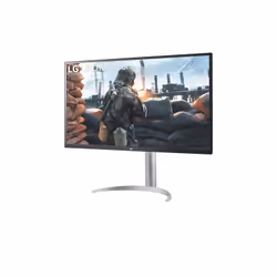 LG 27BP55U-B 27" 4K Ultra HD LED Argento - Vista aggiuntiva 2