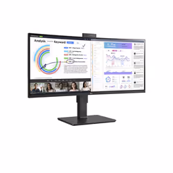 LG 34BQ77QC-B 34" UltraWide Dual Quad HD LCD Nero - Vista aggiuntiva 5