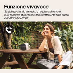 LG XBOOM Go XG2T, Speaker Bluetooth 5W, Sound Boost, IP67, Batteria, Nero - Vista aggiuntiva 8
