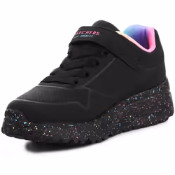 Sandali bambini Skechers Uno Lite - RAINBOW SPECKS 310457-BKMT Nero - 32 - Vista aggiuntiva 3