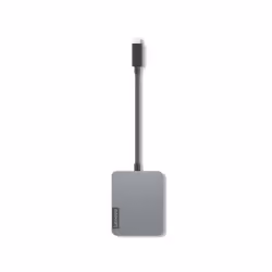 Lenovo 4X91A30366 replicatore di porte e docking station per laptop Cablato USB 2.0 Type-C Grigio - Vista aggiuntiva 4
