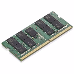 Lenovo 16GB DDR4 2933MHz ECC SoDIMM Memory, 16 GB, 1 x 16 GB, DDR4, 2933 MHz, 260-pin SO-DIMM