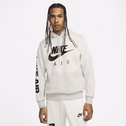 Nike DM5202-012, Adulto, Maschio, Felpa con cappuccio, XL, Tessuto felpato, 1 pz