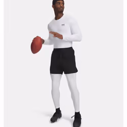 Under Armour ColdGear Compression Maschio Bianco Elastan, Poliestere - Vista aggiuntiva 5