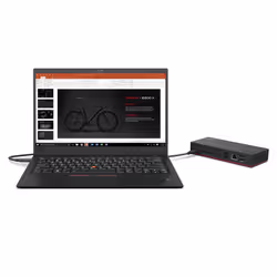 Lenovo ThinkPad Universal USB-C Dock Cablato USB 3.2 Gen 1 (3.1 Gen 1) Type-C Nero - Vista aggiuntiva 5