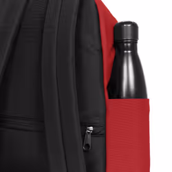 Eastpak Day Pak'r Scarlet Red zaino Zaino casual Rosso Nylon - Vista aggiuntiva 5