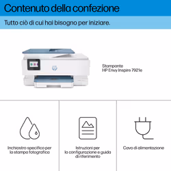 HP ENVY Stampante multifunzione Inspire 7921e - Vista aggiuntiva 7