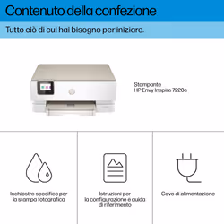 HP ENVY Stampante multifunzione Inspire 7220e - Vista aggiuntiva 8