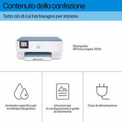 HP ENVY Stampante multifunzione Inspire 7221e - Vista aggiuntiva 7