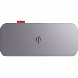 Lenovo GO Polimeri di litio (LiPo) 10000 mAh Carica wireless Grigio - Vista aggiuntiva 7