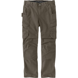 Carhartt Relaxed Fit Straight Steel Rugged Flex Ripstop Double-Front Cargo Pantaloni, grigio, dimensione 30 per uomo