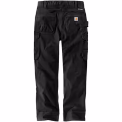 Carhartt Relaxed Fit Straight Steel Rugged Flex Ripstop Double-Front Cargo Pantaloni, nero, dimensione 30 42 per uomo