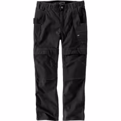 Carhartt Steel Rugged Flex Relaxed Fit Ripstop Double Front Utility Multi Pocket Work Pantaloni, nero, dimensione 32 per uomo