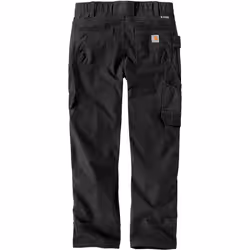 Carhartt Steel Rugged Flex Relaxed Fit Ripstop Double Front Utility Multi Pocket Work Pantaloni, nero, dimensione 34 per uomo