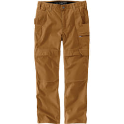 Carhartt Steel Rugged Flex Relaxed Fit Ripstop Double Front Utility Multi Pocket Work Pantaloni, marrone, dimensione 32 per uomo