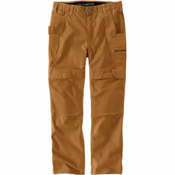 Carhartt Steel Rugged Flex Relaxed Fit Ripstop Double Front Utility Multi Pocket Work Pantaloni, marrone, dimensione 34 per u ...
