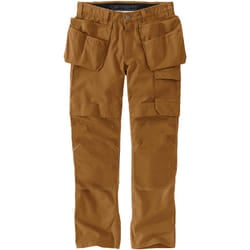 Carhartt Relaxed Straight Steel Rugged Flex Ripstop Double-Front Cargo Pantaloni, marrone, dimensione 30 40 per uomo