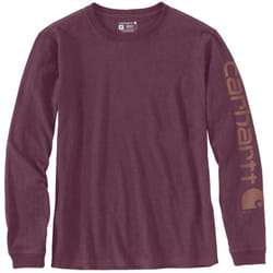 Carhartt Workwear Logo Donna Long Sleeve Camicia, rosso, dimensione XL per donne