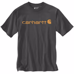 Carhartt EMEA Core Logo Workwear Short Sleeve Maglietta, grigio, dimensione XS per uomo