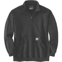 Carhartt Quarter-Zip Felpa, grigio, dimensione XL per uomo