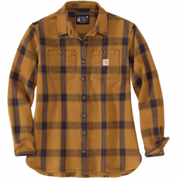 Carhartt Heavyweight Twill Camicia Da Donna, marrone, dimensione XS per donne