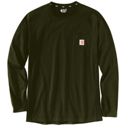 Carhartt Force Flex Pocket Camicia a maniche lunghe, verde, dimensione 2XL per uomo