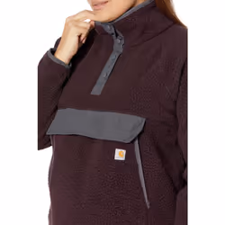 Carhartt Relaxed Fit Fleece Pullover da donna, porpora, dimensione M per donne