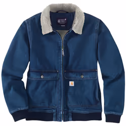 Carhartt Relaxed Fit Denim Sherpa Giacca da donna, blu, dimensione XS per donne