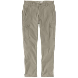 Relaxed Ripstop Cargo Work Pantaloni, grigio, dimensione 34 per uomo