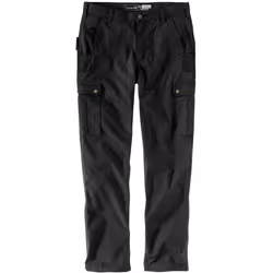 Relaxed Ripstop Cargo Work Pantaloni, nero, dimensione 40 per uomo