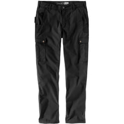 Relaxed Ripstop Cargo Work Pantaloni, nero, dimensione 31 per uomo
