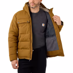 Carhartt Loose Fit Midweight Insulated Giacca, marrone, dimensione S per uomo