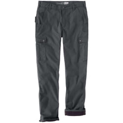 Carhartt Cargo Fleece Lined Work Pantaloni, grigio, dimensione 38 per uomo