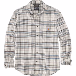 Carhartt Midweight Flannel Plaid Camicia, beige, dimensione 2XL per uomo
