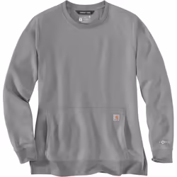 Carhartt Force Relaxed Fit Lightweight Felpa donna, grigio, dimensione L per donne