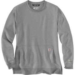 Carhartt Force Relaxed Fit Lightweight Felpa donna, grigio, dimensione L per donne