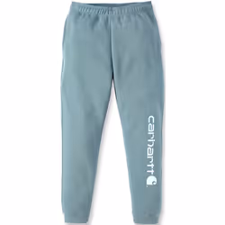 Carhartt Midweight Tapered Graphic Pantaloni della tuta, verde-blu, dimensione L per uomo