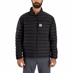 Carhartt LWD Relaxed Fit Stretch Insulated Giacca, nero, dimensione M per uomo