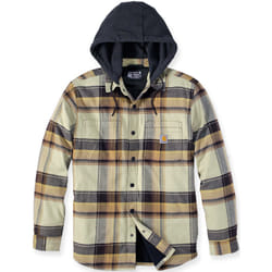 Carhartt Rugged Flex Flannel Hooded Camicia, marrone, dimensione XL per uomo