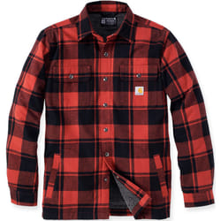 Carhartt Heavyweight Flannel Sherpa Camicia, rosso, dimensione 2XL per uomo