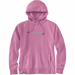 Carhartt Force Relaxed Fit Lightweight Graphic Felpa con cappuccio da donna, rosa, dimensione M per donne