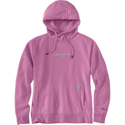 Carhartt Force Relaxed Fit Lightweight Graphic Felpa con cappuccio da donna, rosa, dimensione M per donne